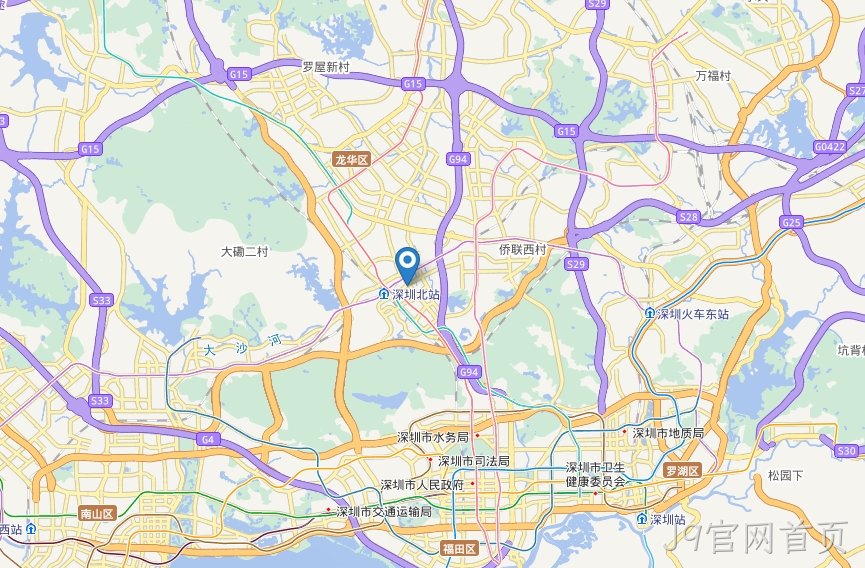 显示地图结果